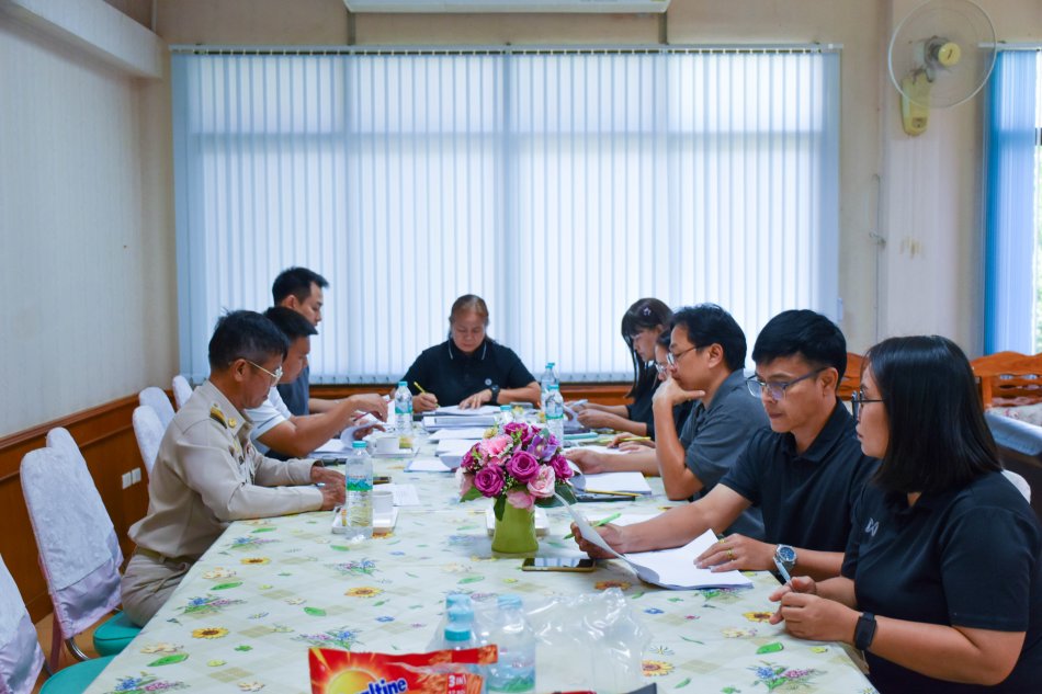 การประชุมคณะกรรมการสนับสนุนการจัดทำแผนพัฒนาองค์การบริหารส่วนตำบลวังนกแอ่น