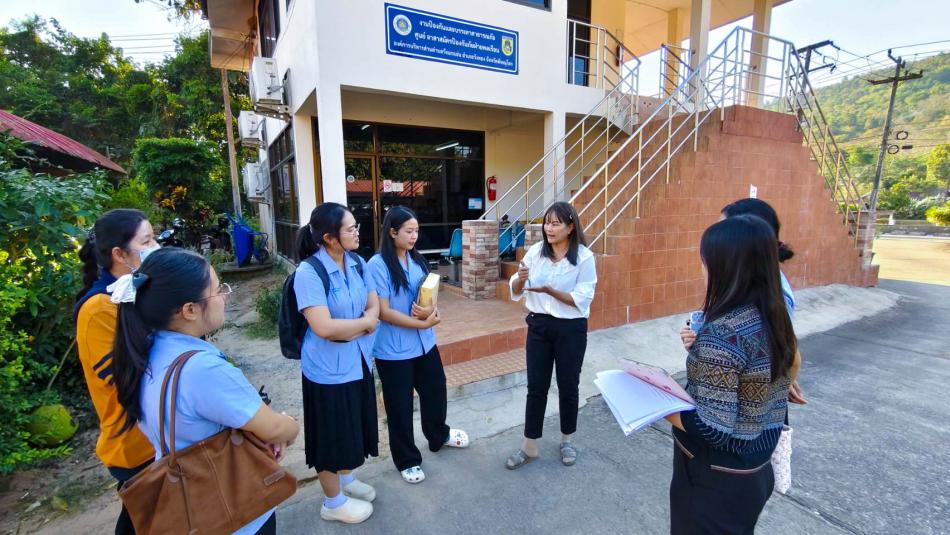 อบต.วังนกแอ่น ต้อนรับนิสิตคณะสาธารณสุข มหาวิทยาลัยนเรศวร เข้าศึกษาดูงาน