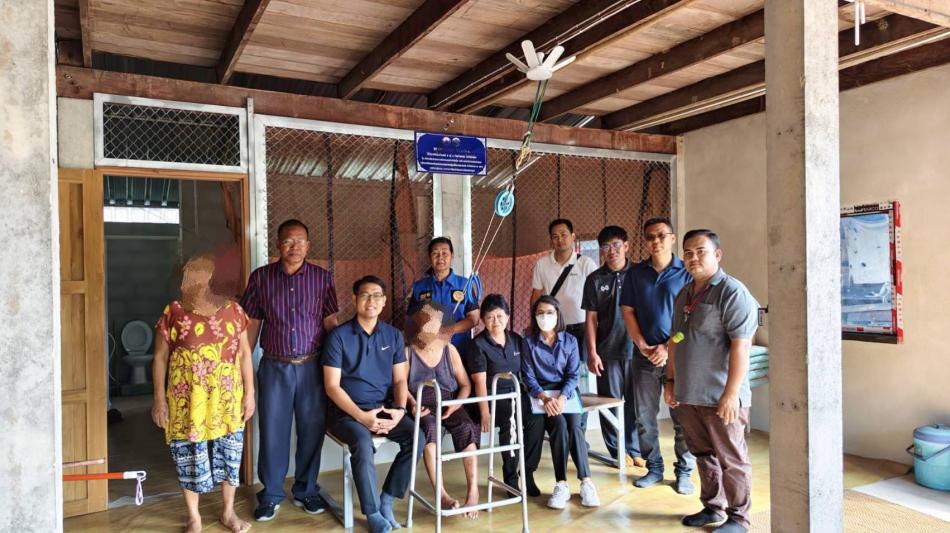 อบต.วังนกแอ่น ลงพื้นที่ส่งมอบบ้านโครงการปรับสภาพแวดล้อมที่อยู่อาศัย