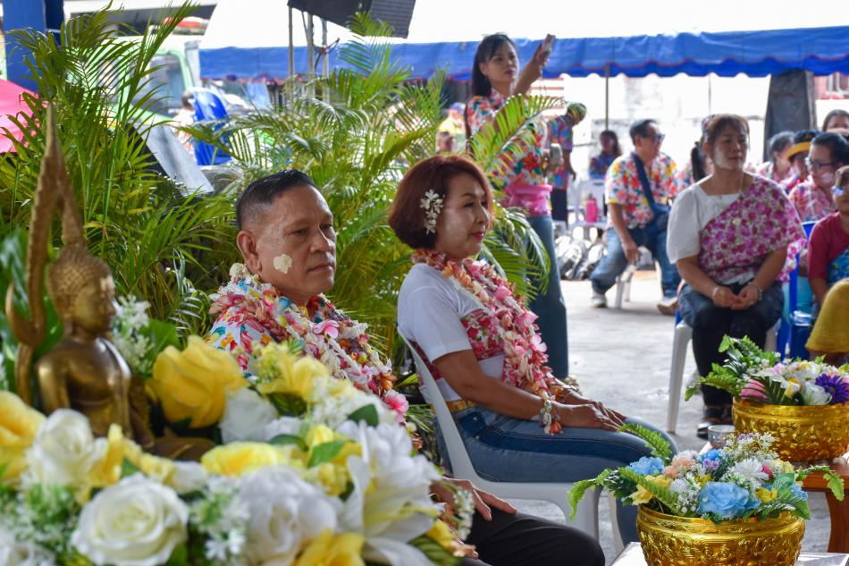 ตำบลวังนกแอ่น จัดพิธีรดน้ำดำหัวขอพรนายก อบต.วังนกแอ่น  สืบเนื่องจากประเพณีสงกรานต์ ประจำปี 2569