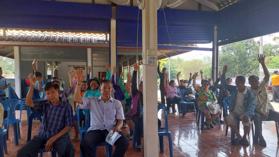 ประชุมประชาคม หมู่ที่ 6 บ้านวังตาด และหมู่ที่ 8 บ้านห้วยไผ่
